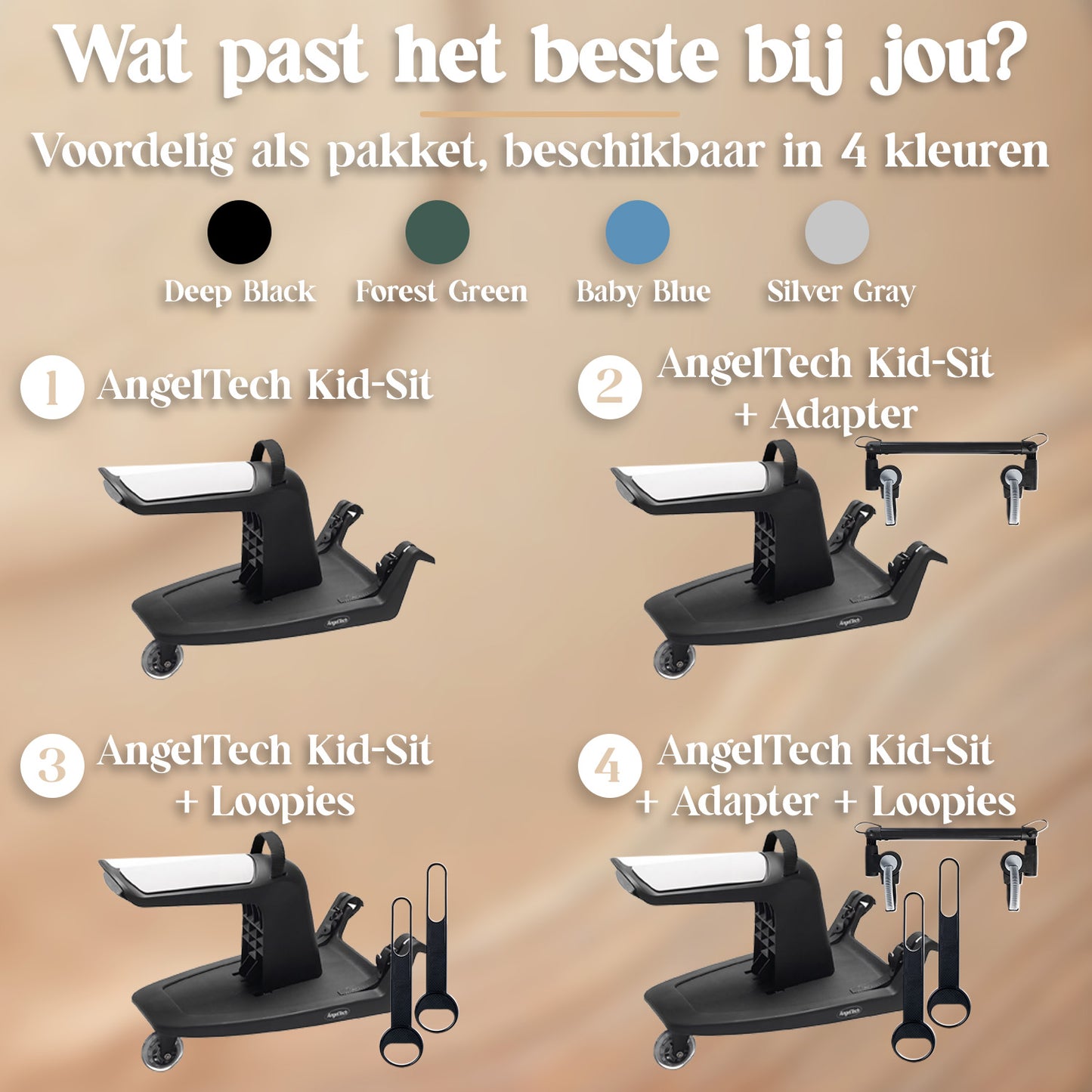 Kid Sit Meerijdplankje Adapter