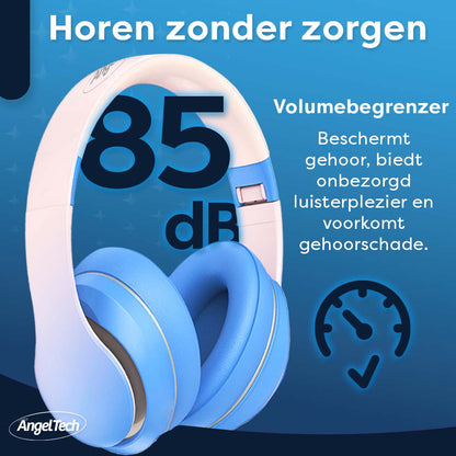 AngelTech Kinderpakket PRO II - Kindertablet + Kinderkoptelefoon