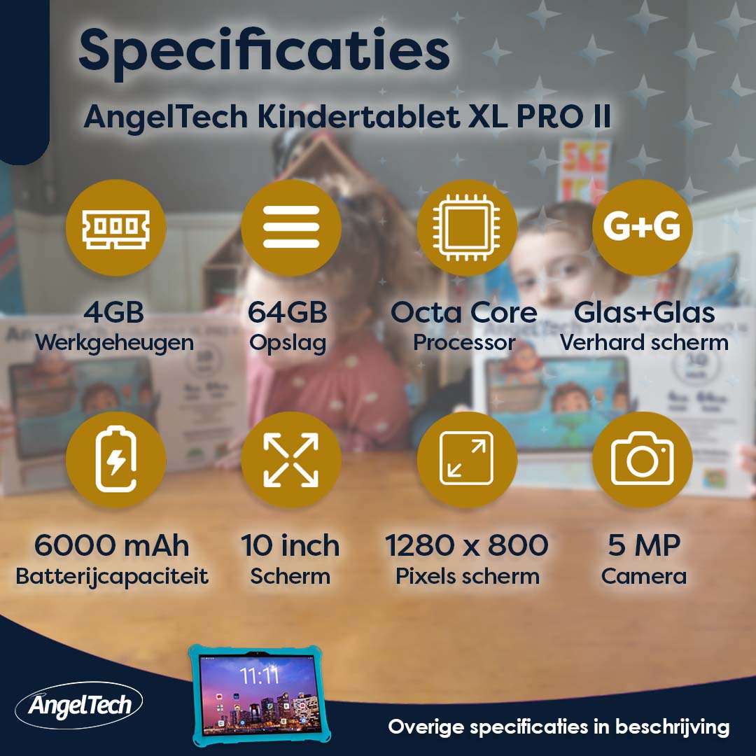 AngelTech Kindertablet XL PRO II
