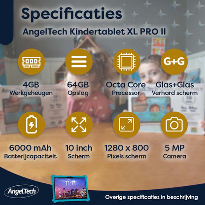AngelTech Kindertablet XL PRO II
