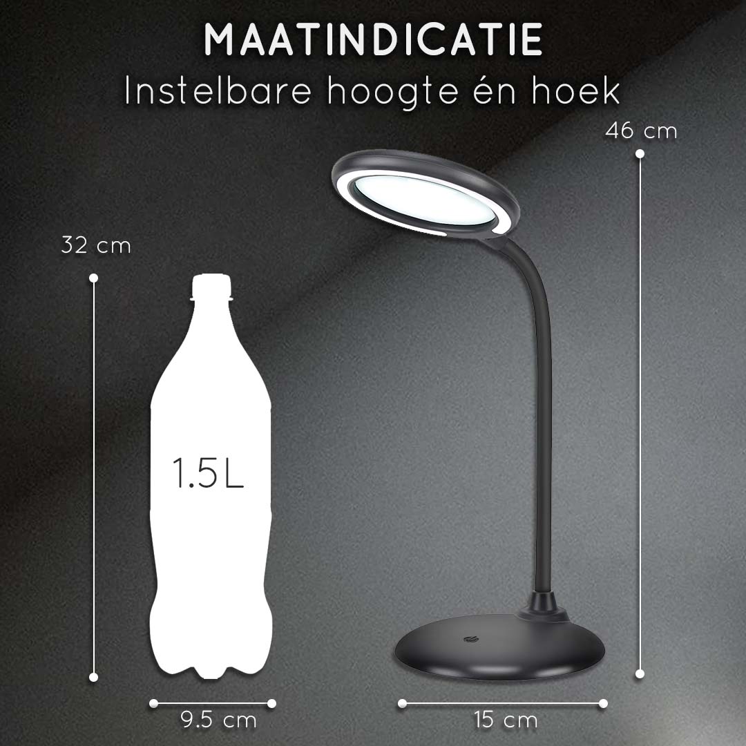 Loeplamp met LED Verlichting Oplaadbaar