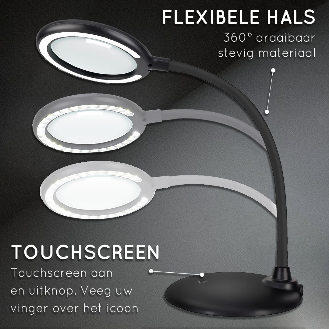 Loeplamp met LED Verlichting