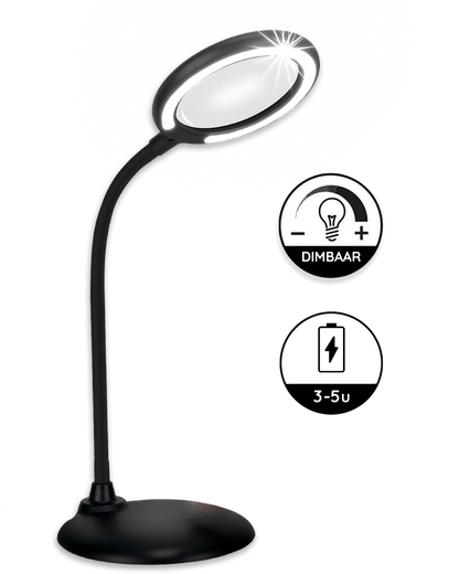 Loeplamp met LED Verlichting Oplaadbaar