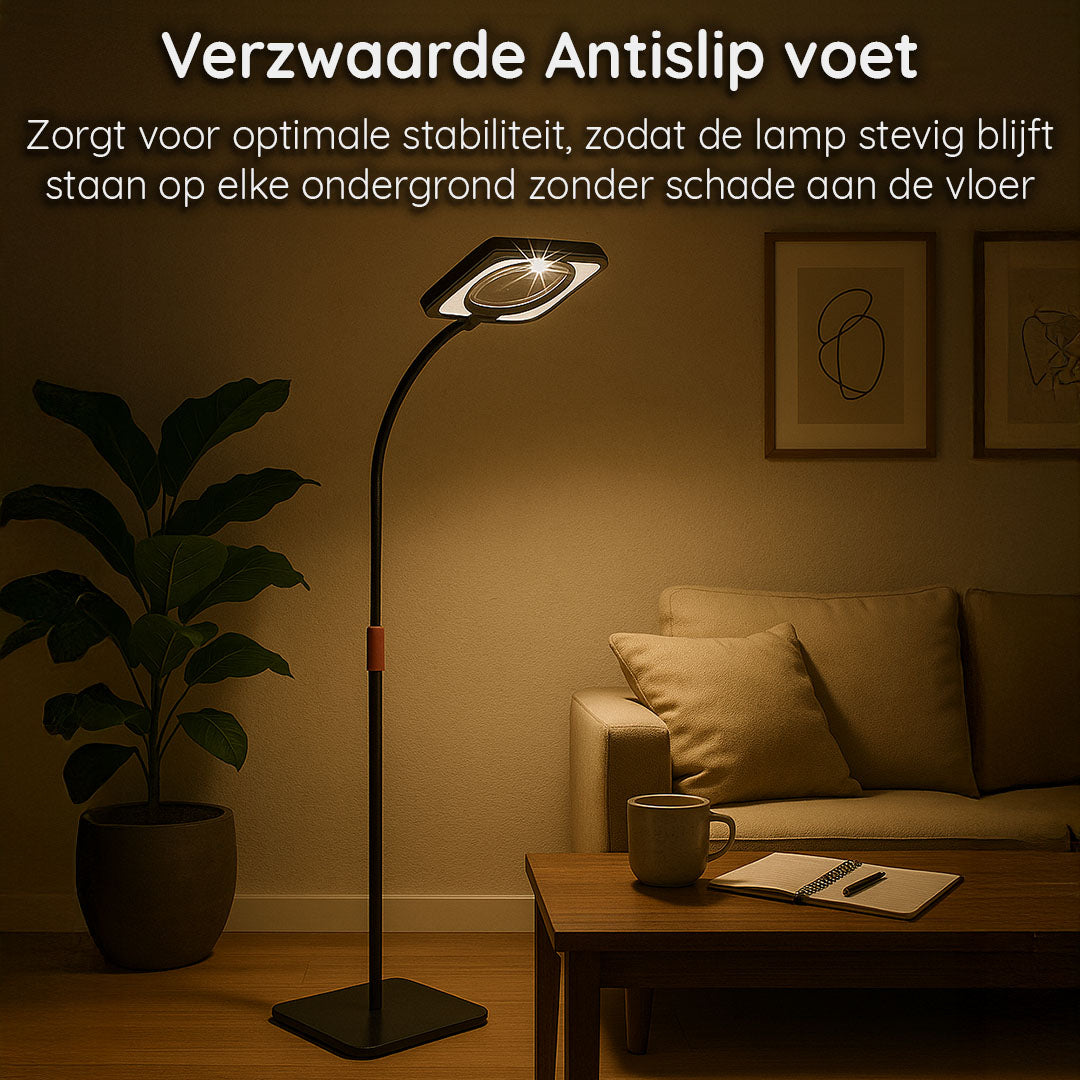 Loeplamp Vloerstatief met LED Verlichting