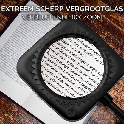 Loeplamp Vloerstatief met LED Verlichting