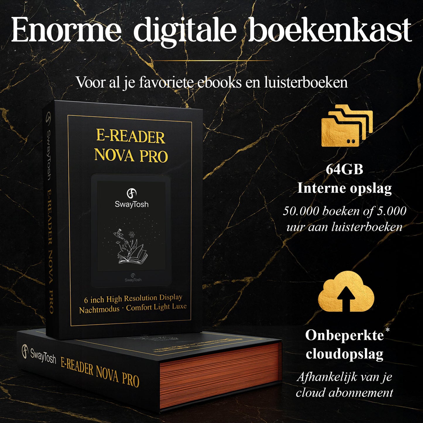 SwayTosh E-Reader Nova Pro